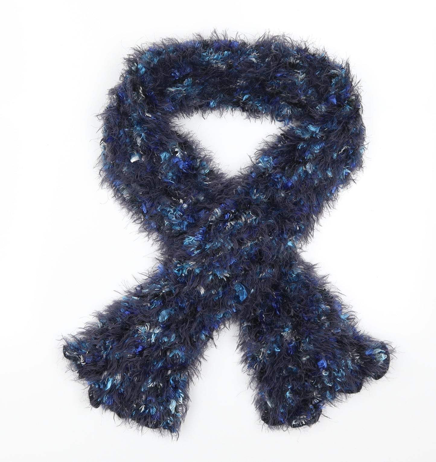 Preworn Womens Blue    Scarf