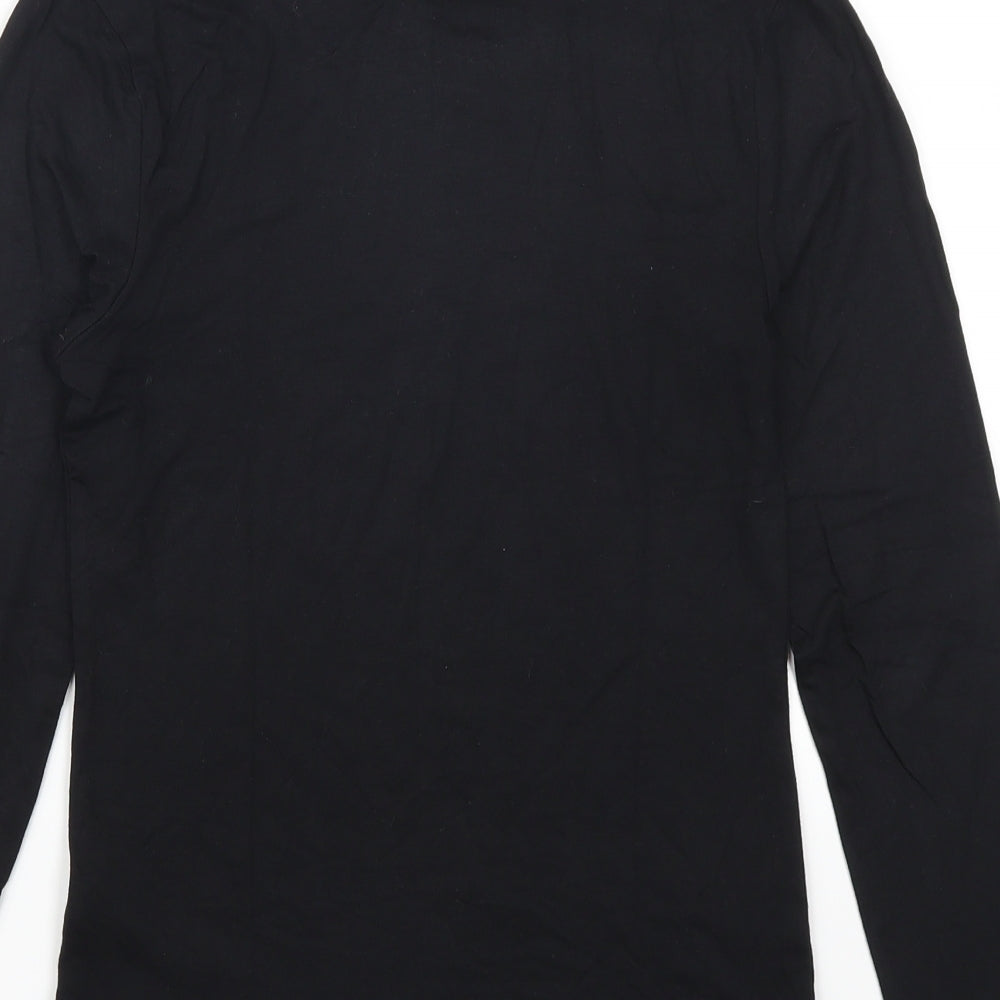 Marks and Spencer Womens Black   Basic T-Shirt Size 14