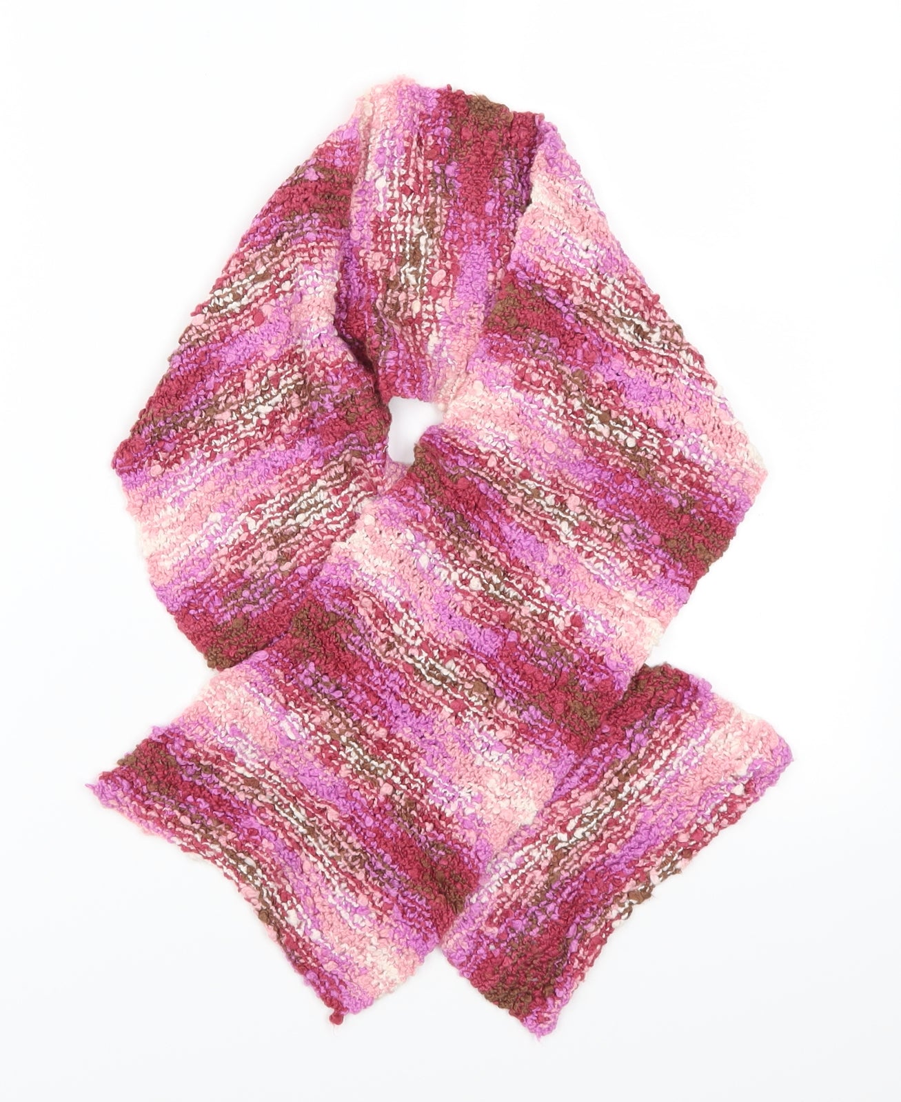 Preworn Womens Pink    Scarf