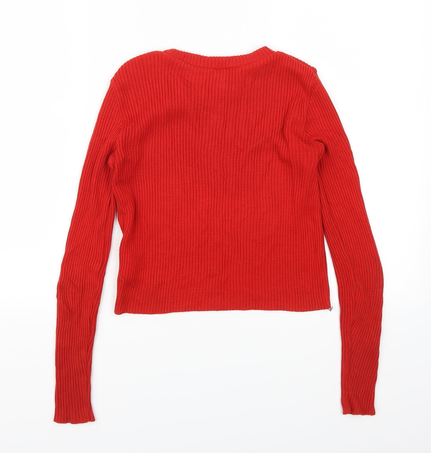 New Look Womens Red   Pullover Jumper Size 8