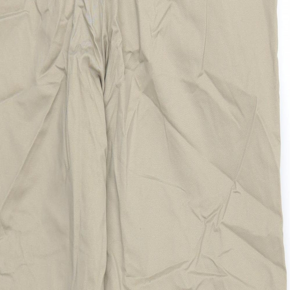 Marks and Spencer Mens Beige   Chino Trousers Size 36 L29 in
