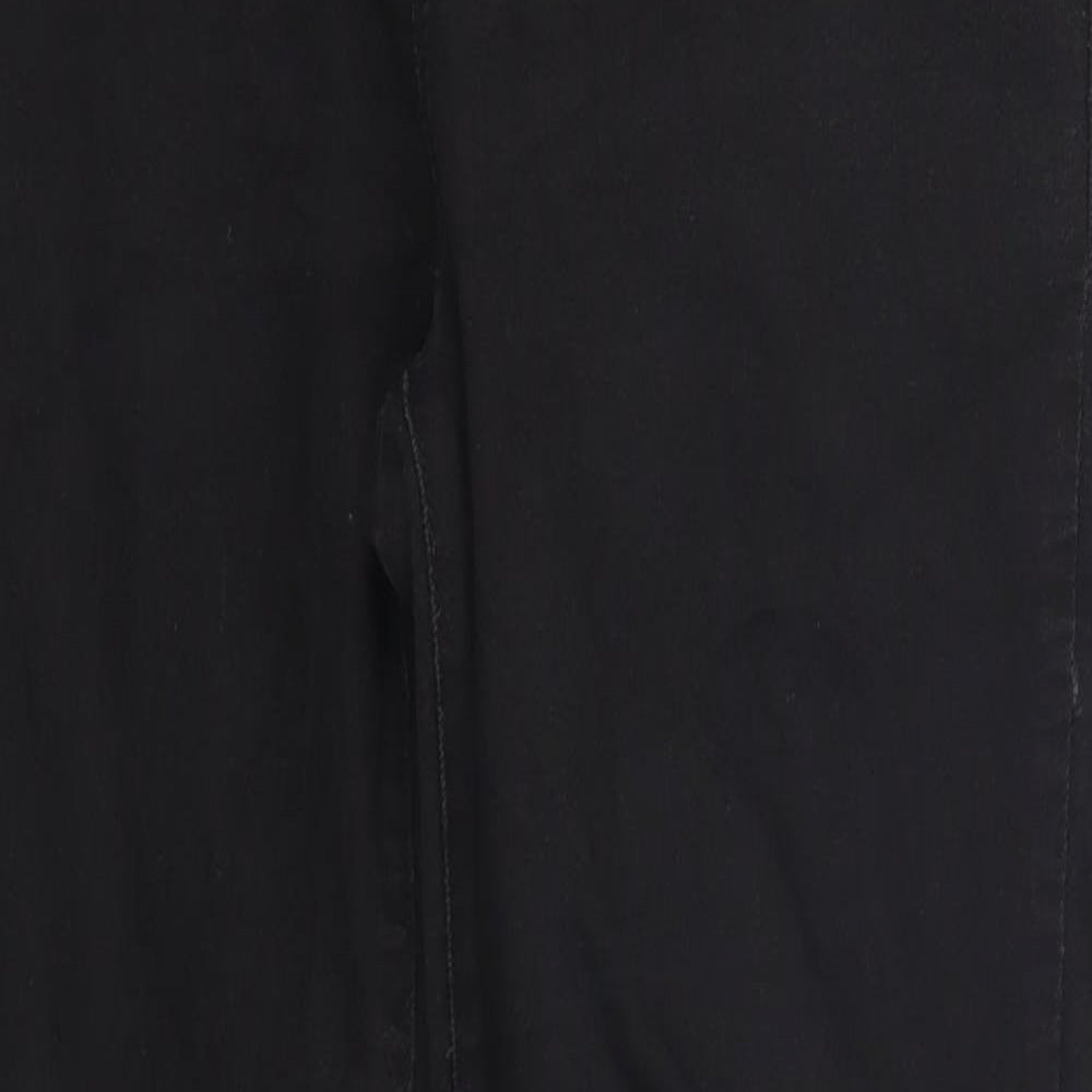 Dorothy Perkins Womens Black  Denim Jegging Leggings Size 12 L29 in