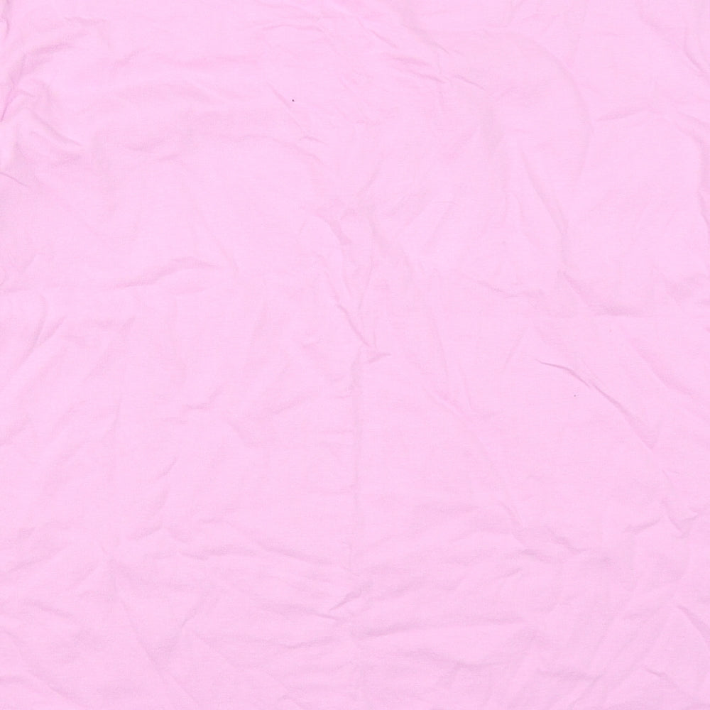 Damart Womens Pink Floral  Basic T-Shirt Size 22