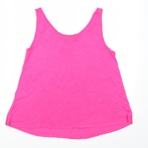 Warehouse Womens Pink   Basic Tank Size 8
