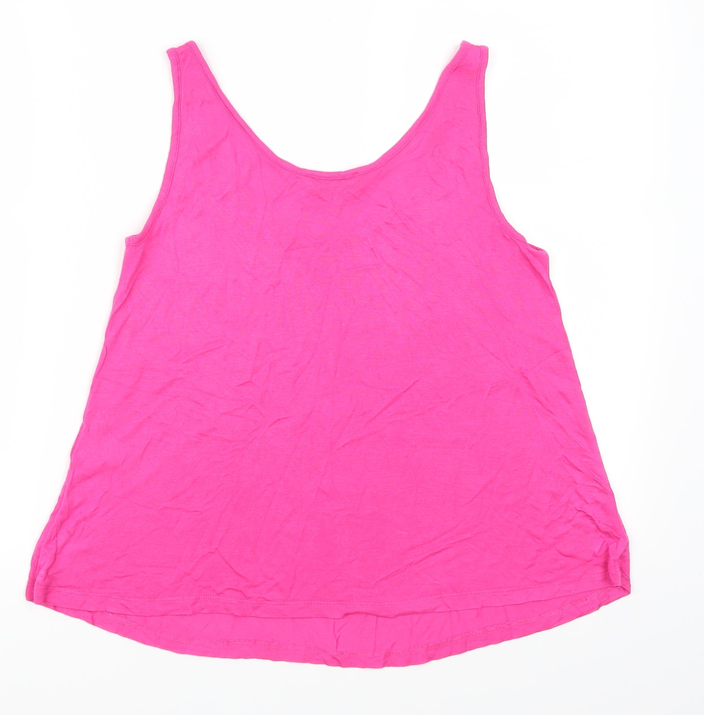 Warehouse Womens Pink   Basic Tank Size 8