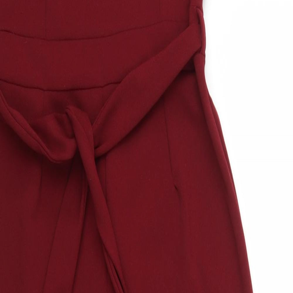 Quiz Womens Red   Jumpsuit One-Piece Size 12 L31 in