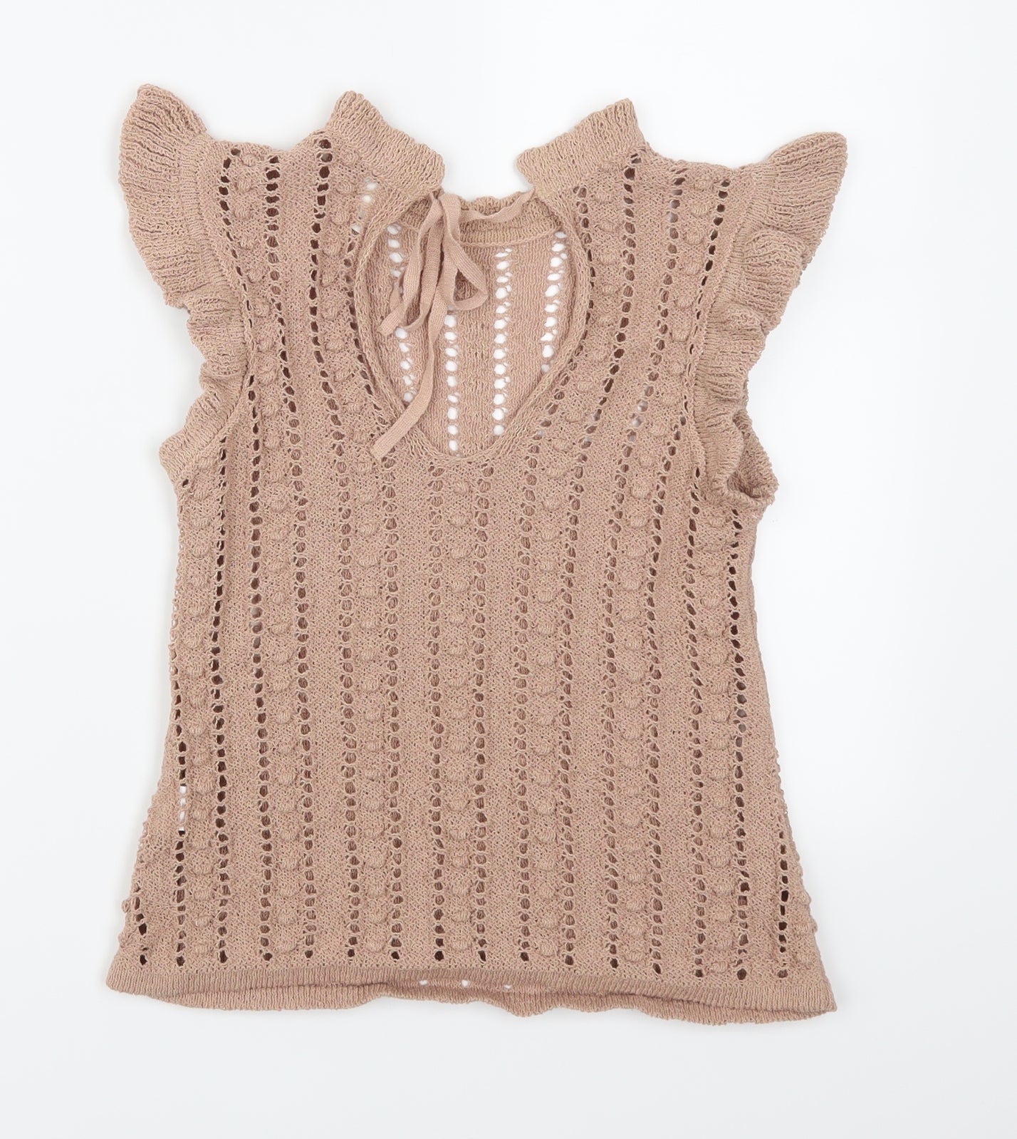 River Island Womens Brown   Basic Tank Size 8