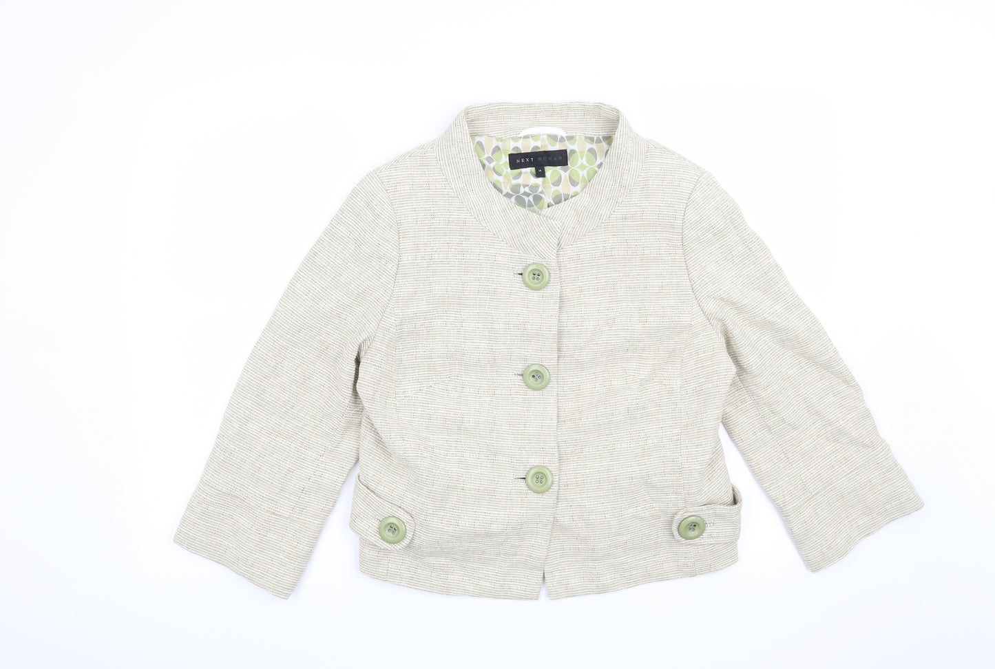 NEXT Womens Beige   Jacket Blazer Size 14