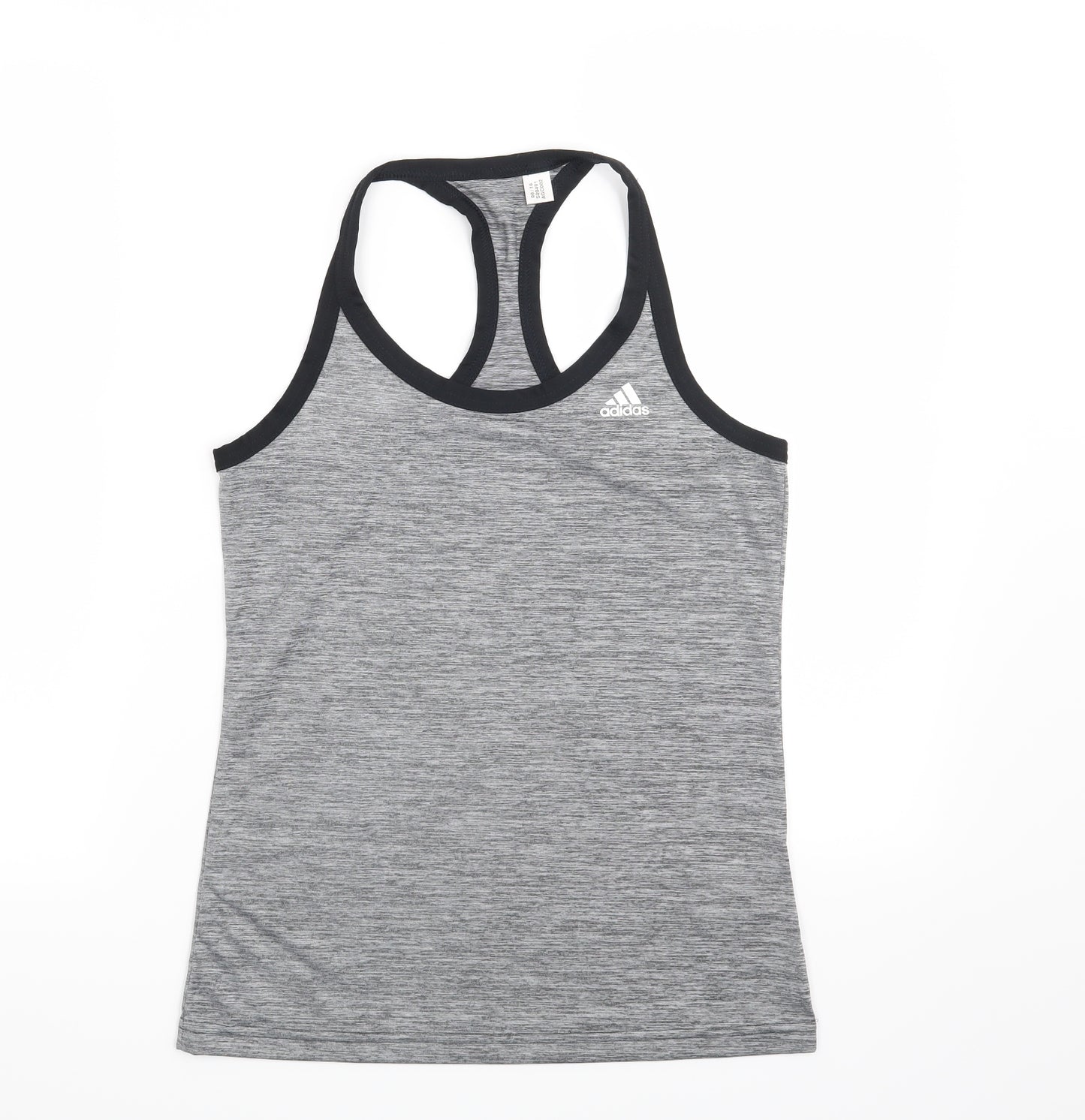 adidas Womens Grey   Basic T-Shirt Size 4