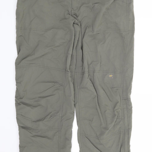 Preworn Womens Green   Cargo Trousers Size 12 L29 in