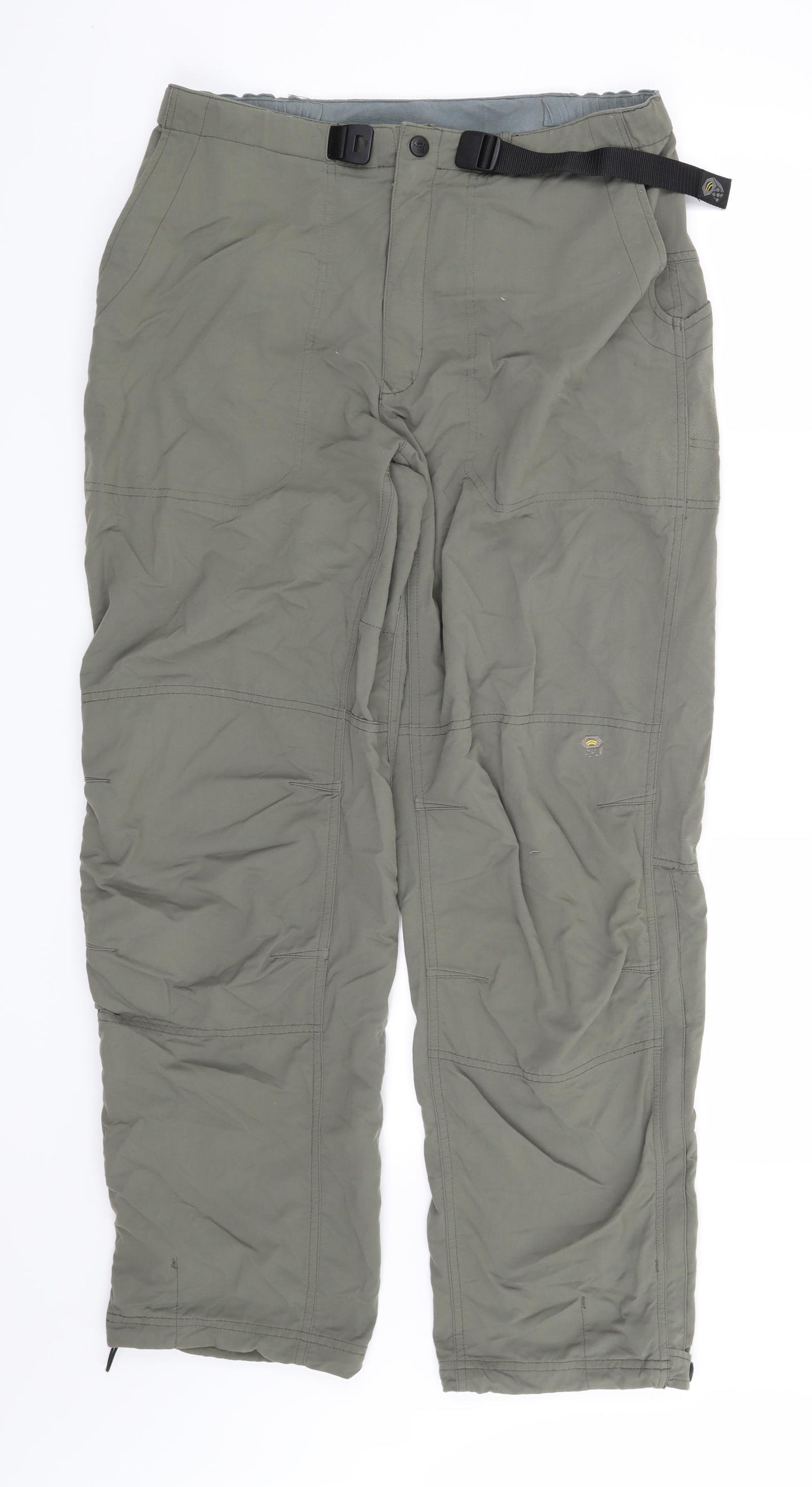 Preworn Womens Green   Cargo Trousers Size 12 L29 in