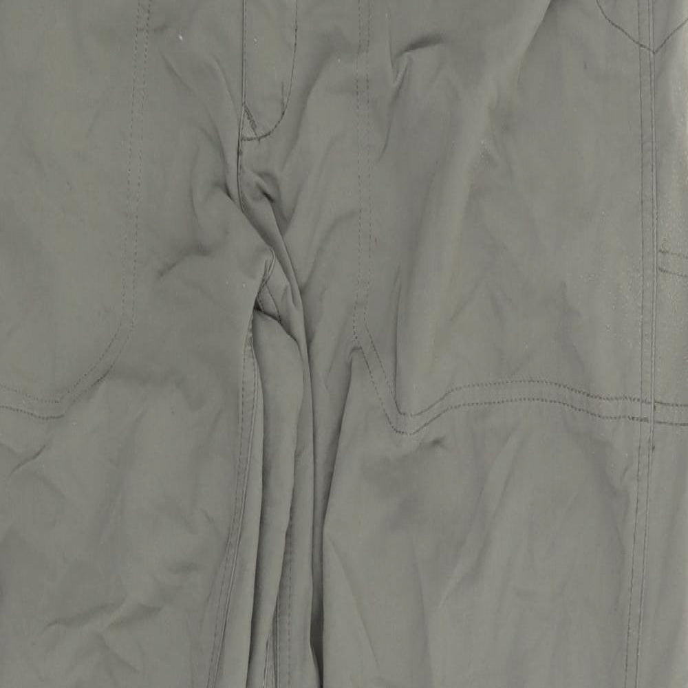 Preworn Womens Green   Cargo Trousers Size 12 L29 in