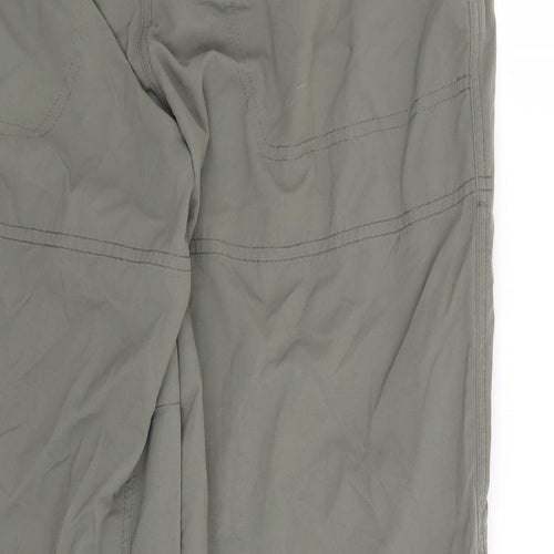 Preworn Womens Green   Cargo Trousers Size 12 L29 in