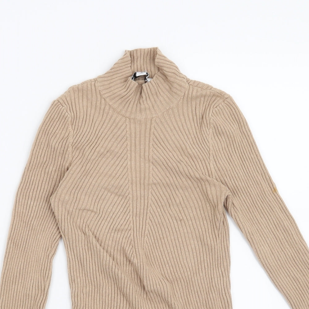 Warehouse Womens Brown   Pullover Jumper Size 8