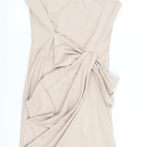 Preworn Womens Beige   Shift  Size 10