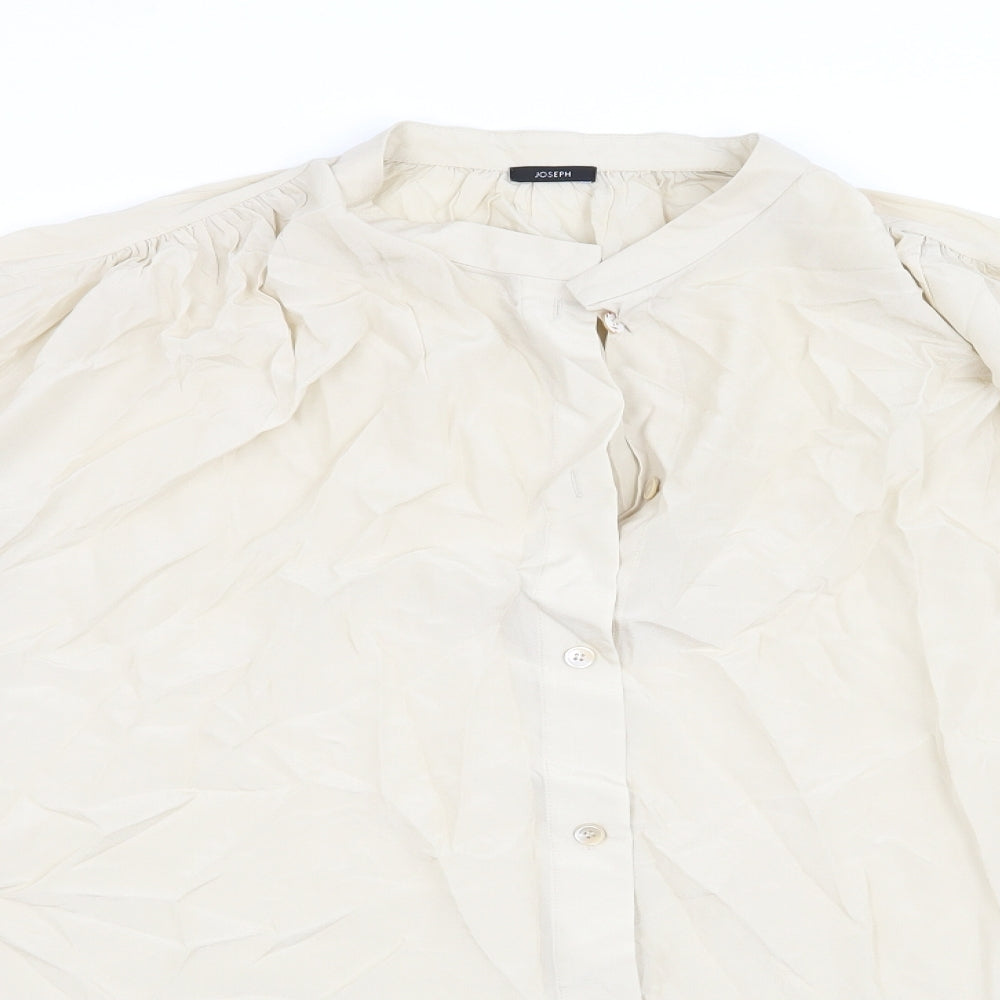 Joseph Womens Beige   Basic Blouse Size 8