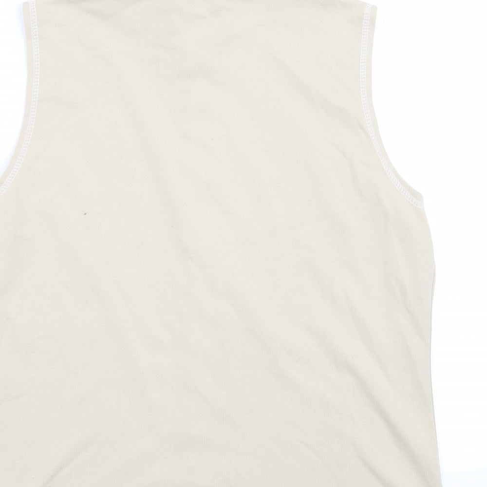 TIGI Womens Beige   Gilet Jacket Size 14