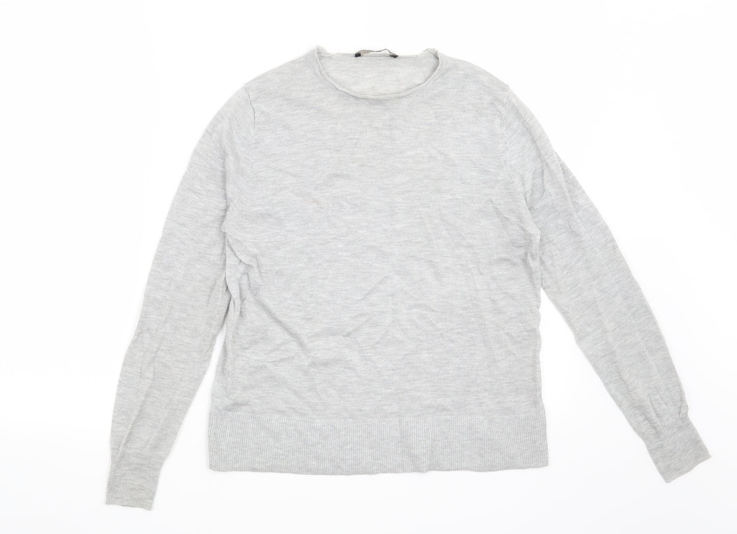 Zara Womens Grey   Pullover Jumper Size S