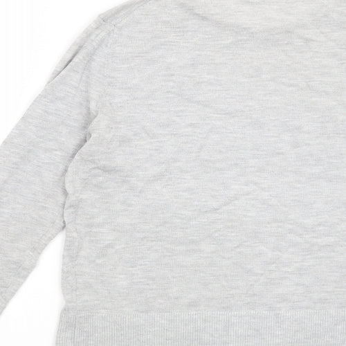 Zara Womens Grey   Pullover Jumper Size S