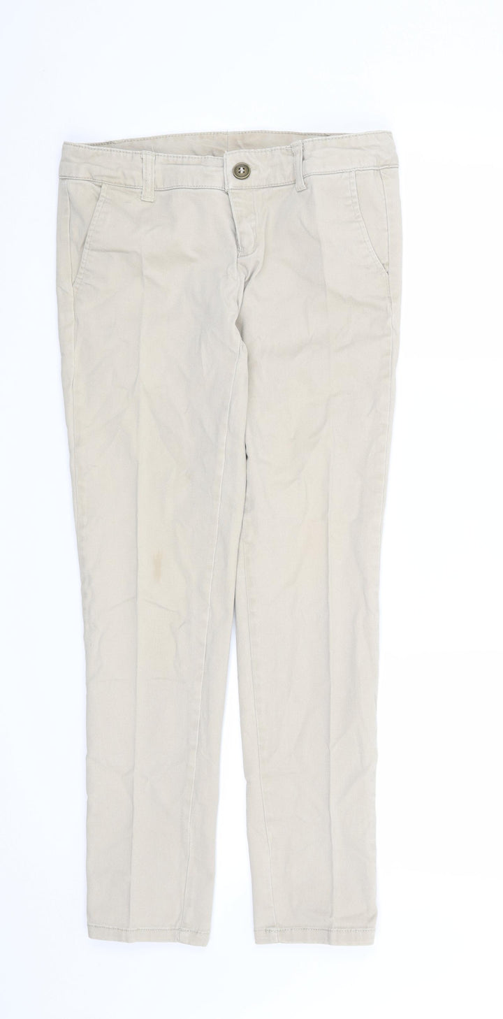 TALLY WEiJL Womens Beige   Straight Jeans Size 8 L28 in