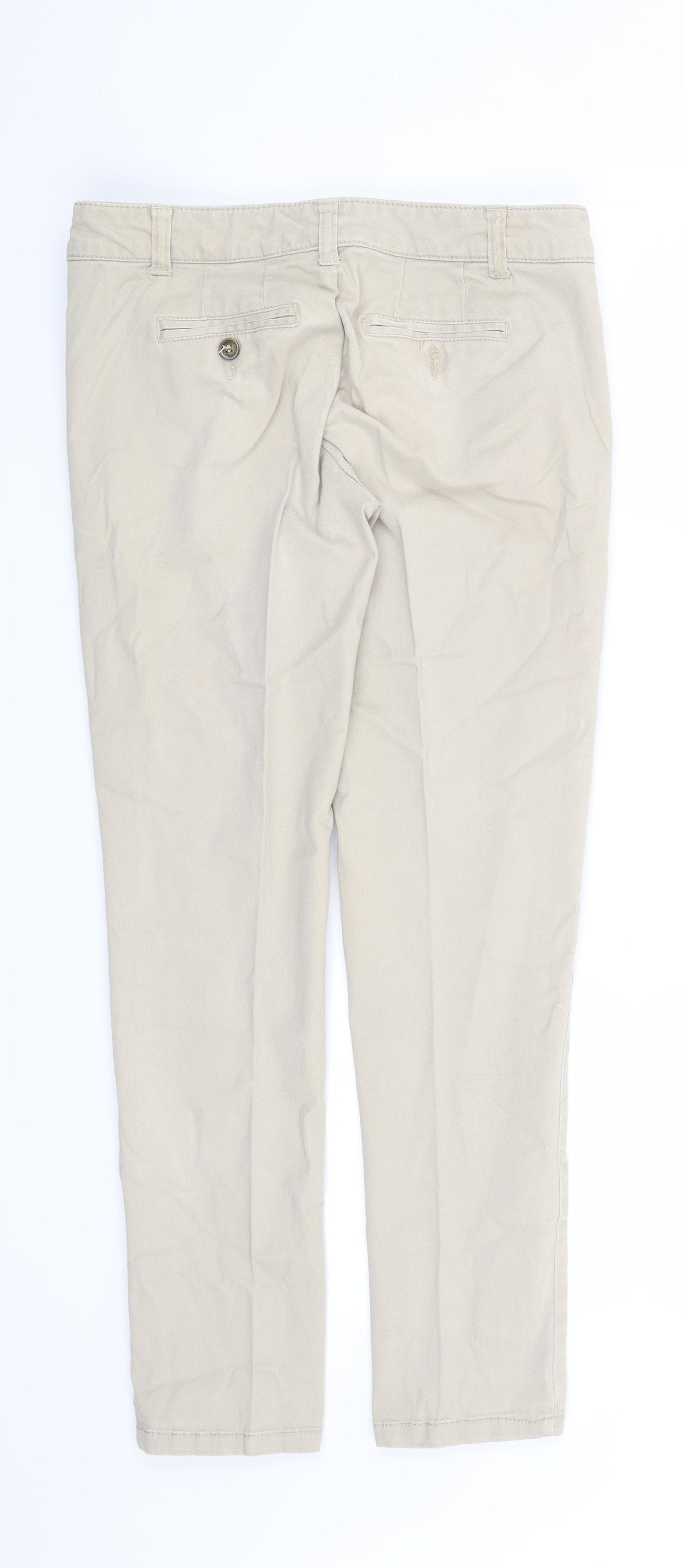TALLY WEiJL Womens Beige   Straight Jeans Size 8 L28 in