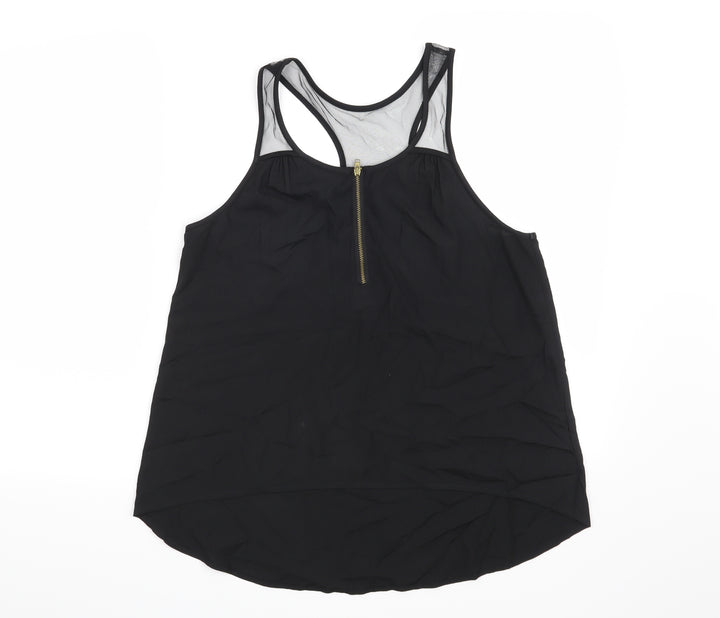 H&M Womens Black   Basic Blouse Size 4