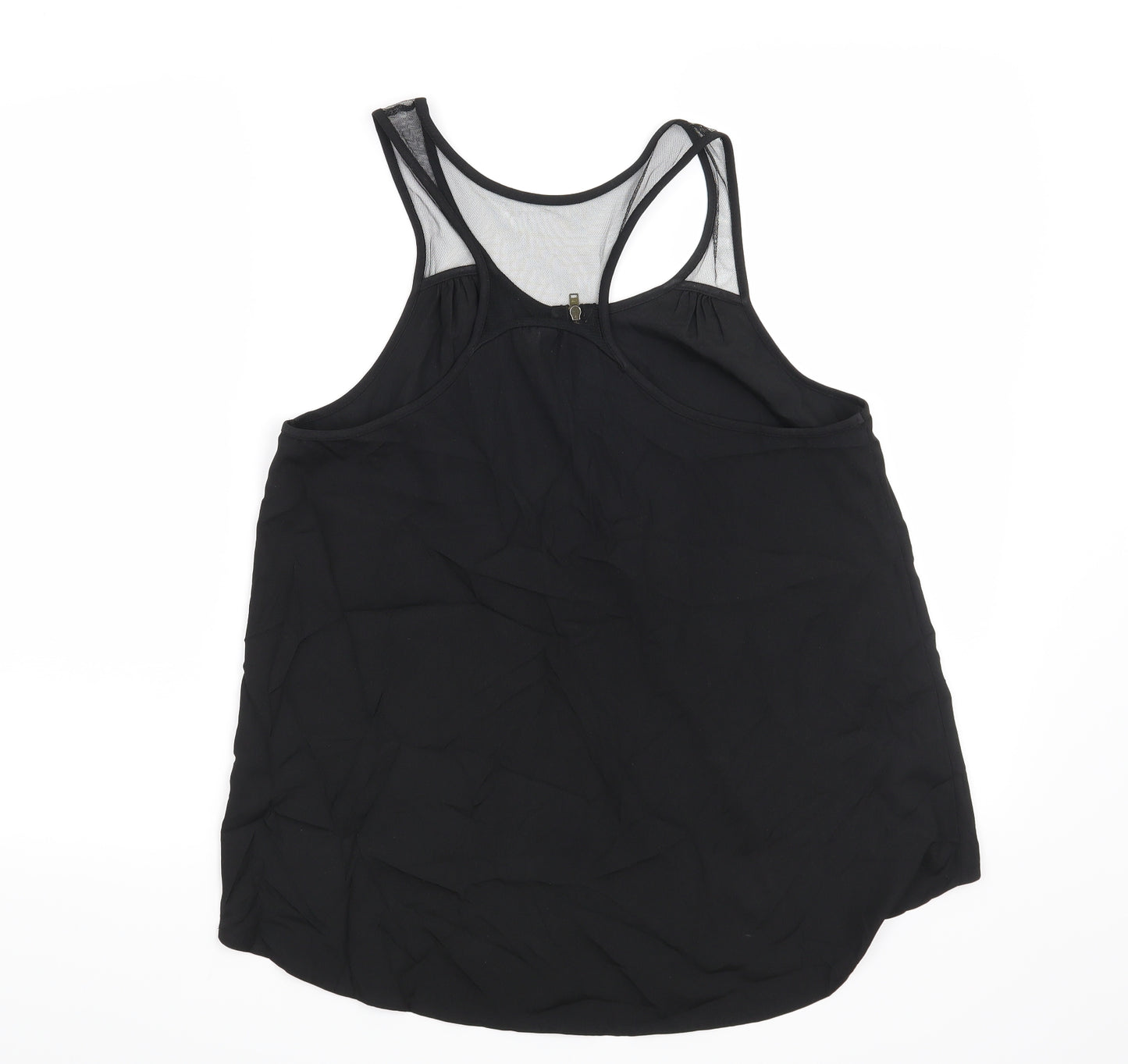 H&M Womens Black   Basic Blouse Size 4