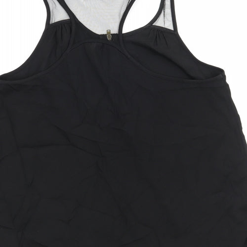 H&M Womens Black   Basic Blouse Size 4