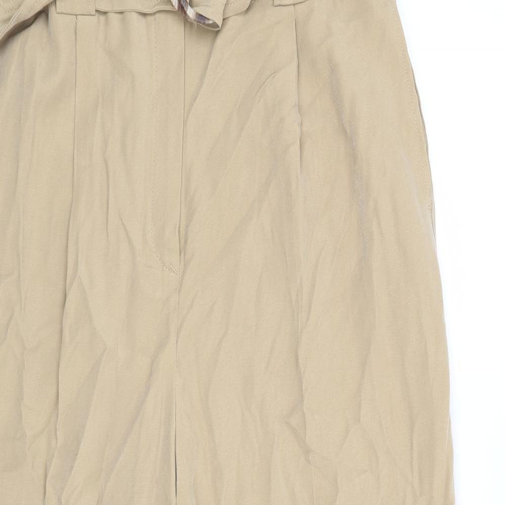 Mango Womens Beige   Trousers  Size 14 L24 in