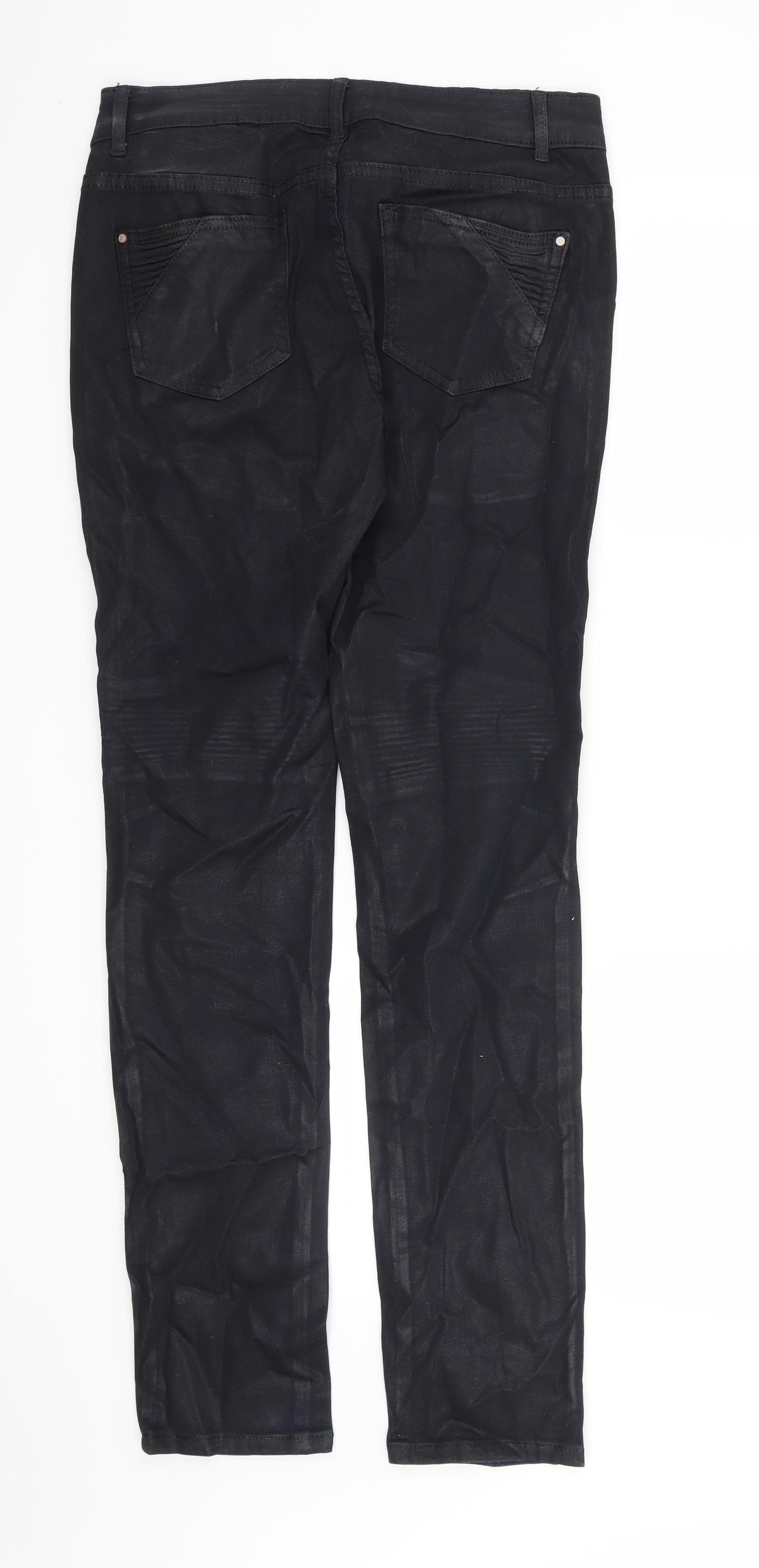 La Redoute Womens Black   Straight Jeans Size 12 L31 in