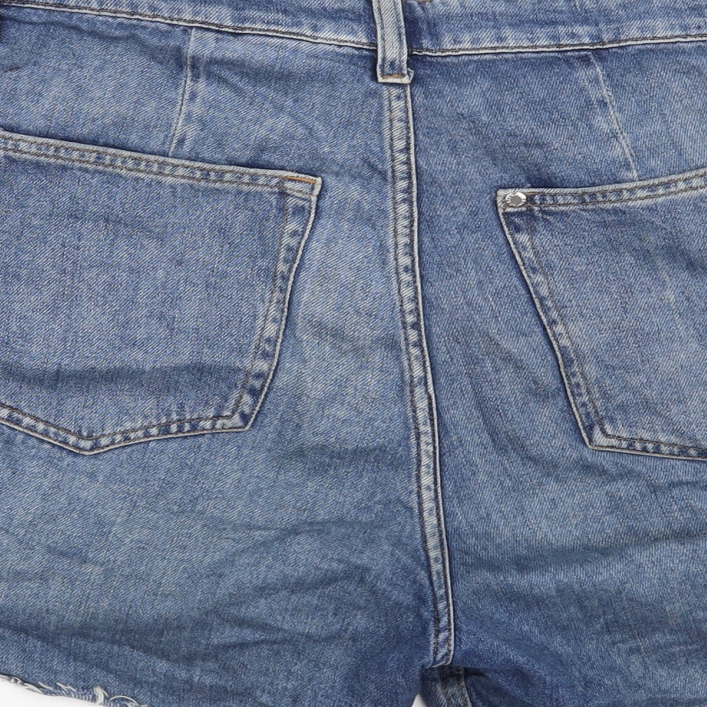 &Denim Womens Blue   Cut-Off Shorts Size 12