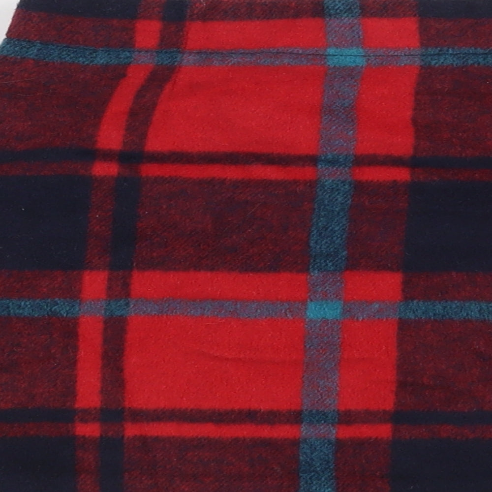 NEXT Girls Red Check  Mini Skirt Size 10 Years