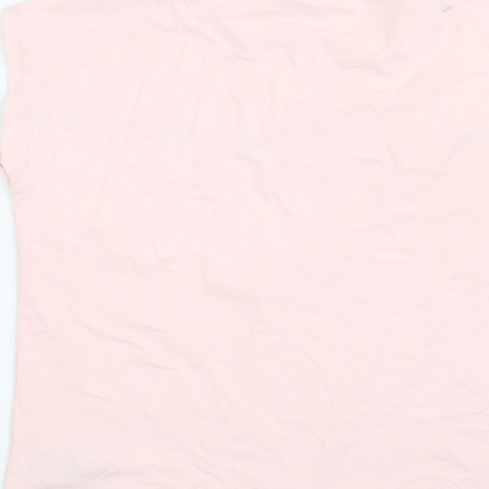 Marks and Spencer Girls Pink   Basic T-Shirt Size 9-10 Years  - Be Kind