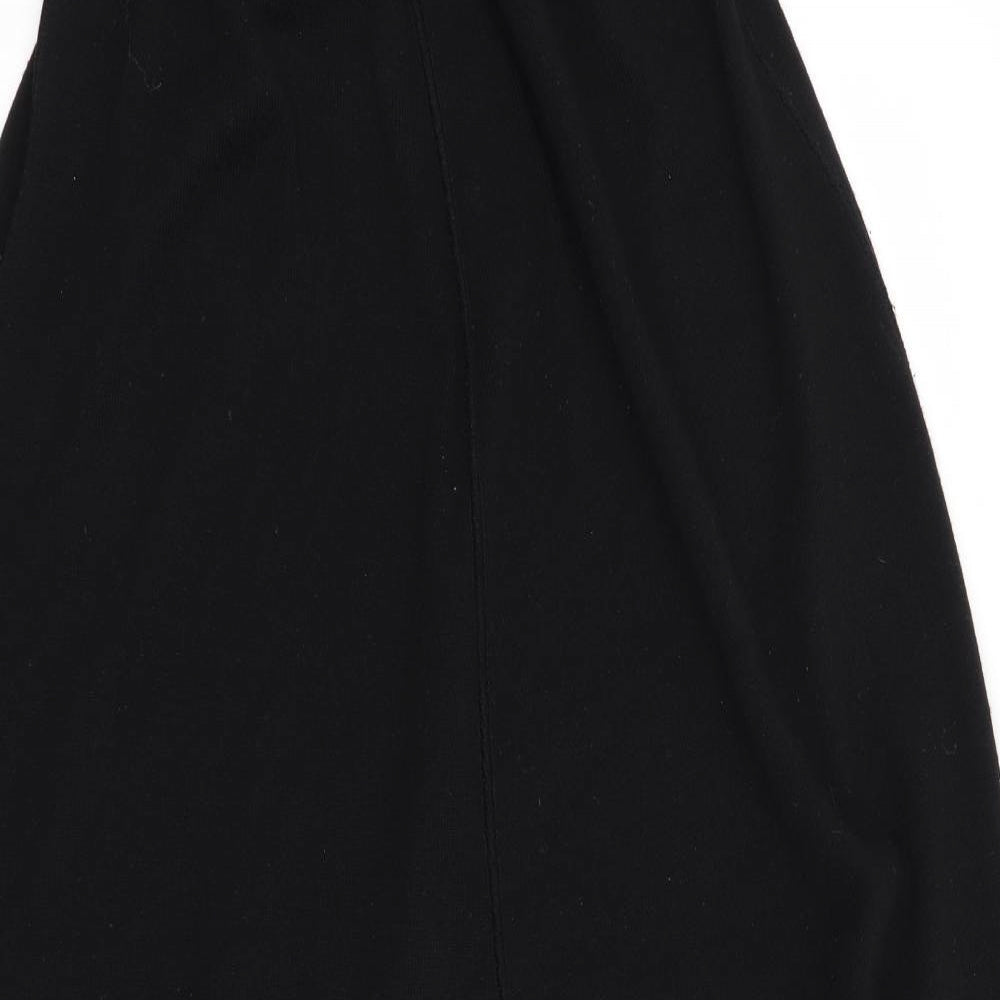 Marks and Spencer Womens Black   A-Line Skirt Size 16