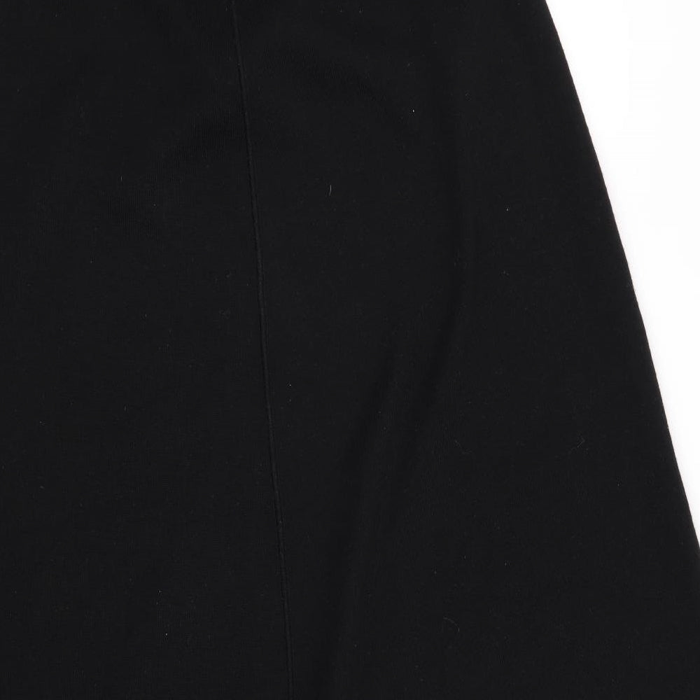 Marks and Spencer Womens Black   A-Line Skirt Size 16