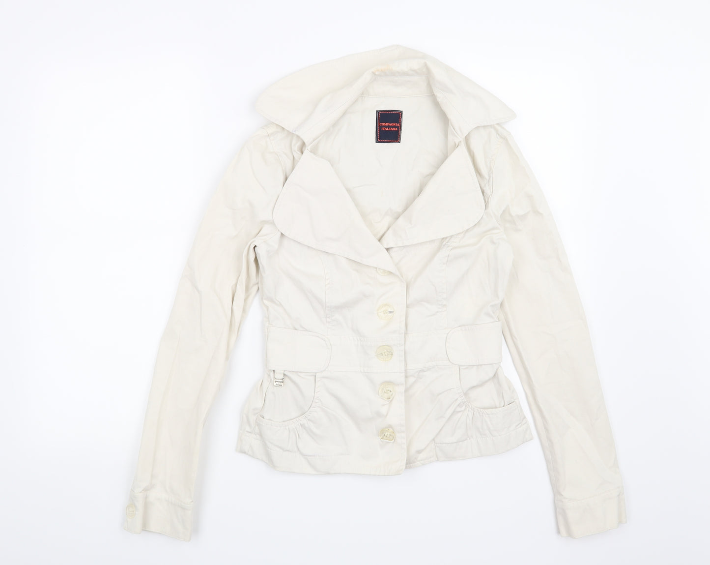 Preworn Womens Beige   Jacket  Size 10