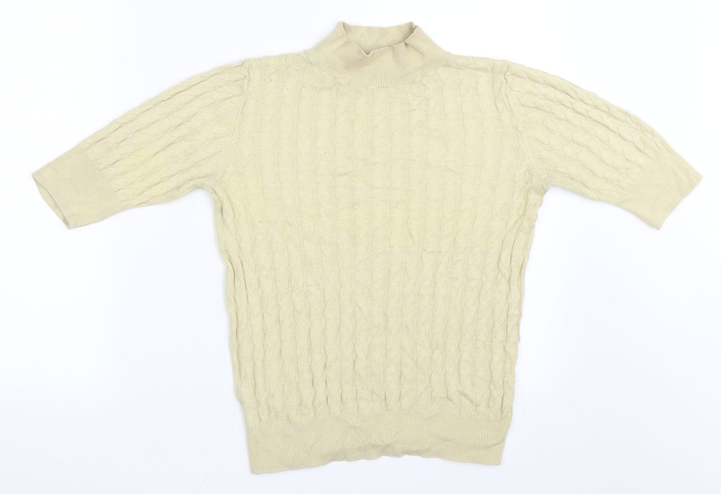 Mango Womens Beige   Pullover Jumper Size XS