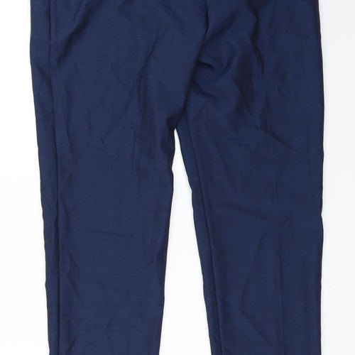 NEXT Womens Blue   Trousers  Size 12 L30.5 in