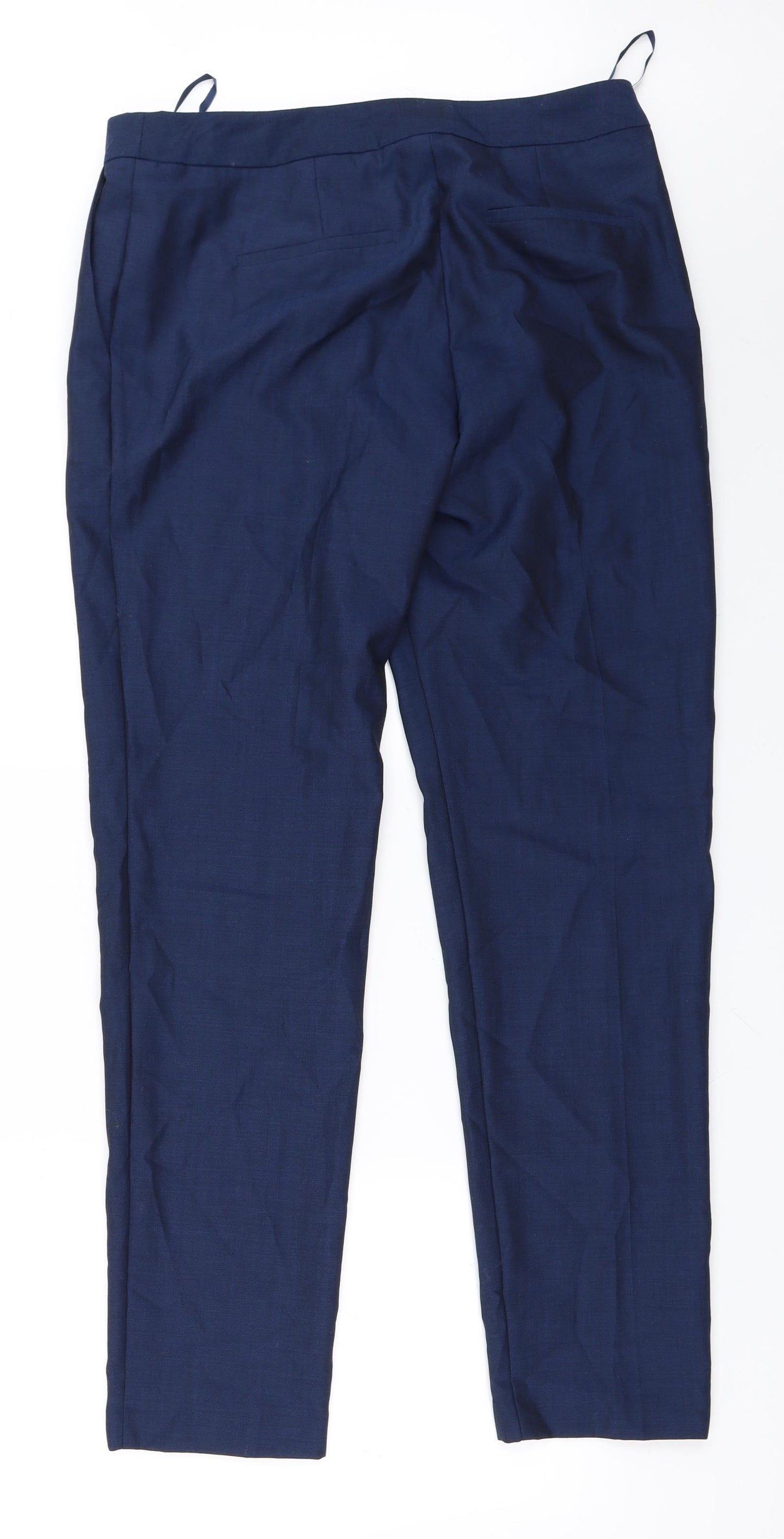 NEXT Womens Blue   Trousers  Size 12 L30.5 in