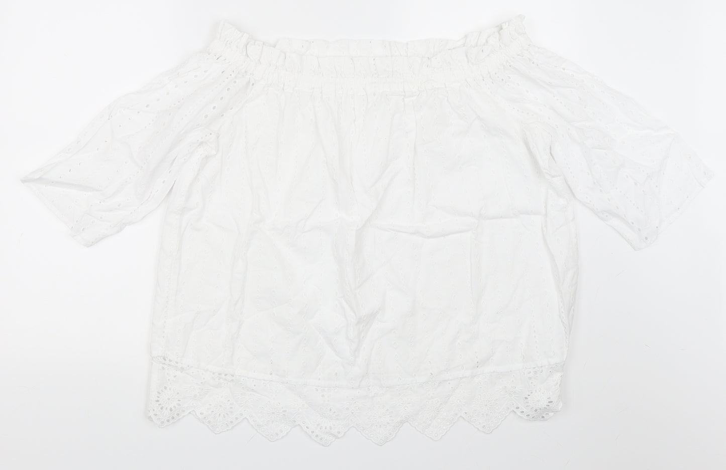 NEXT Womens White   Basic Blouse Size 14