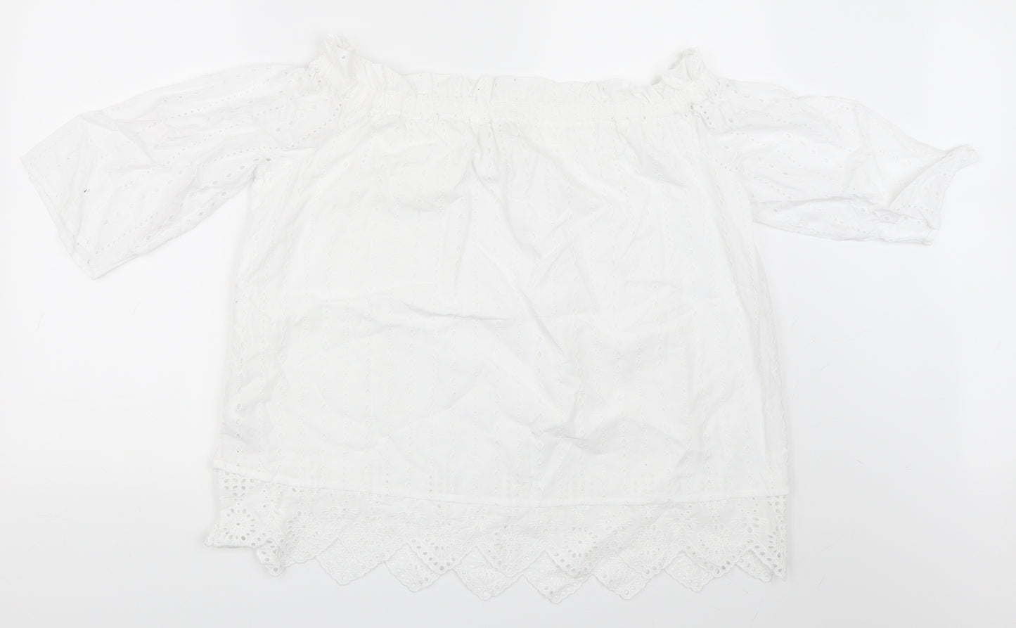 NEXT Womens White   Basic Blouse Size 14