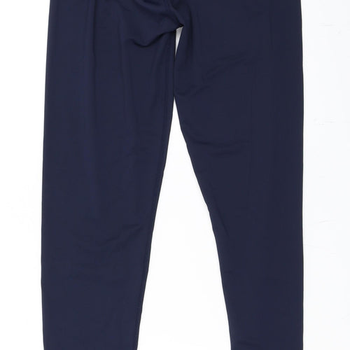 Preworn Womens Blue   Compression Leggings Size 10 L27 in