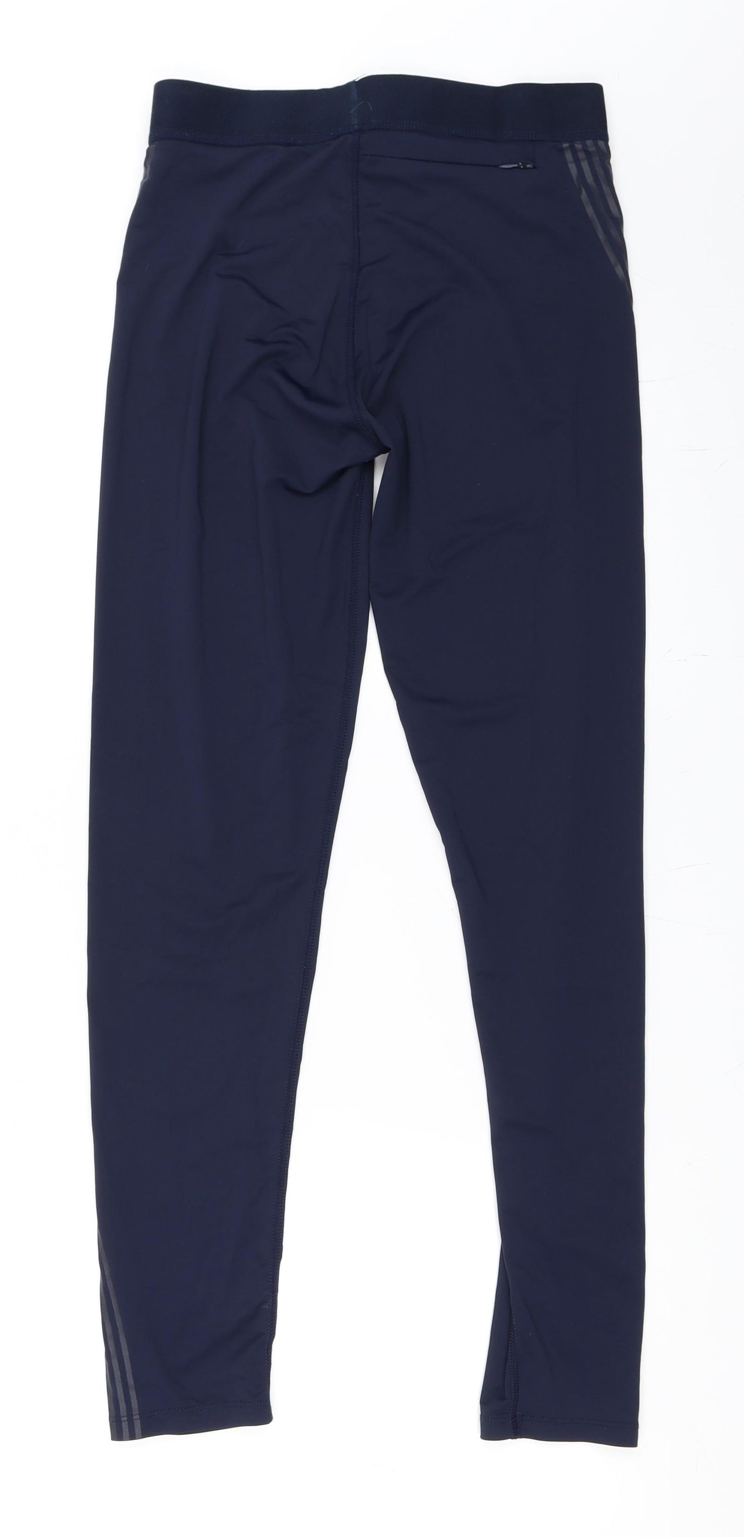Preworn Womens Blue   Compression Leggings Size 10 L27 in