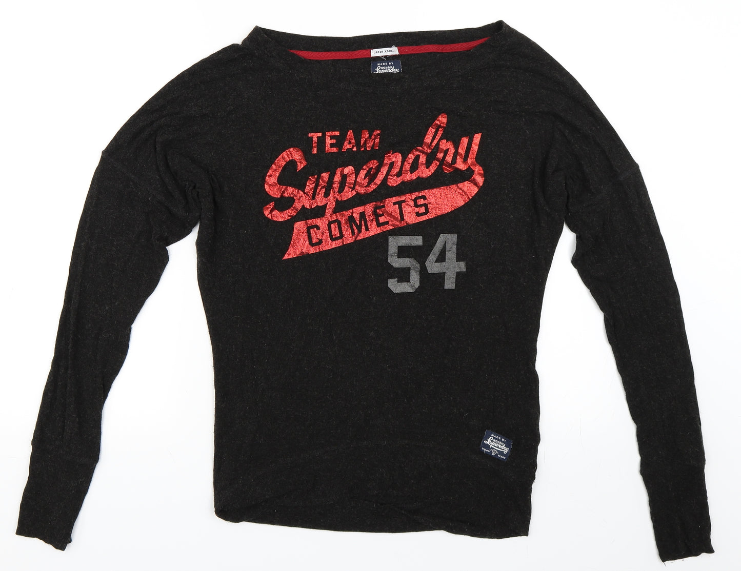 Superdry Womens Black   Pullover Jumper Size XS