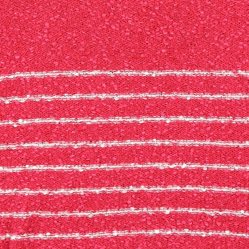 Elizabeth Scott Womens Pink Striped  Pullover Jumper Size XL