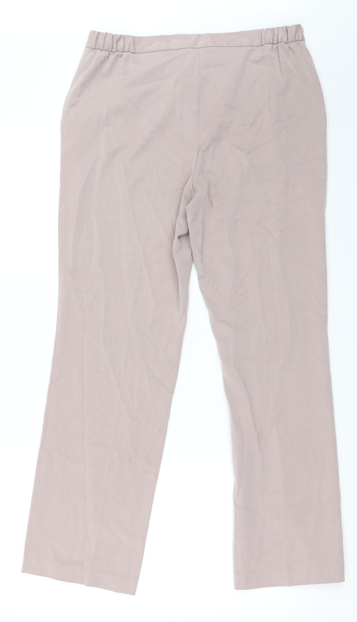 Marks and Spencer Womens Pink   Trousers  Size 10 L29.5 in