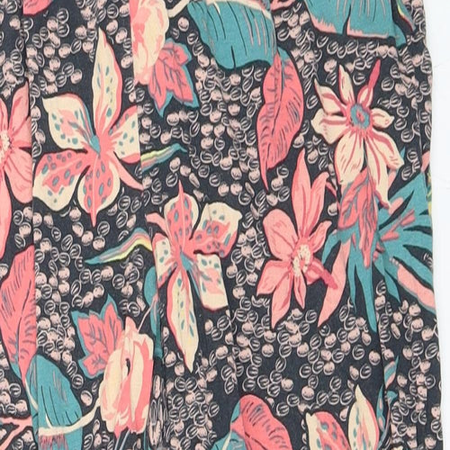 Chiemsee Womens Grey Floral  Harem Trousers Size 14