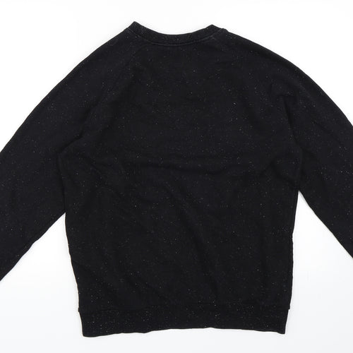 Eleven Paris Mens Black   Pullover Sweatshirt Size L
