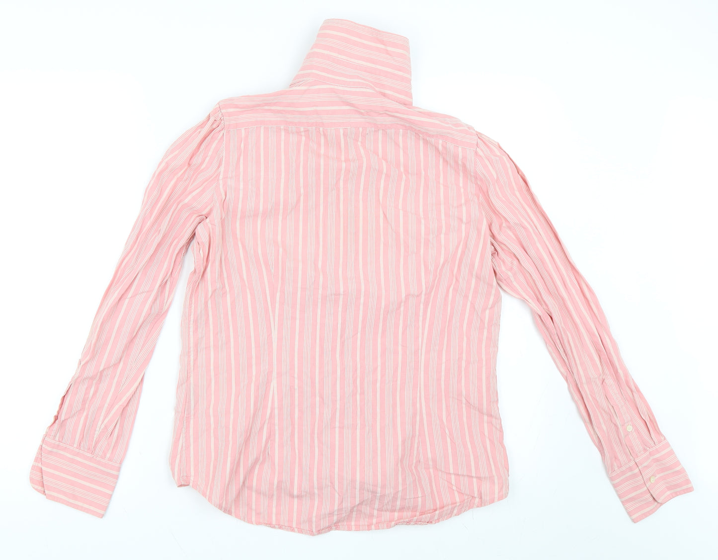 Lauren Ralph Lauren Womens Pink   Basic Button-Up Size M