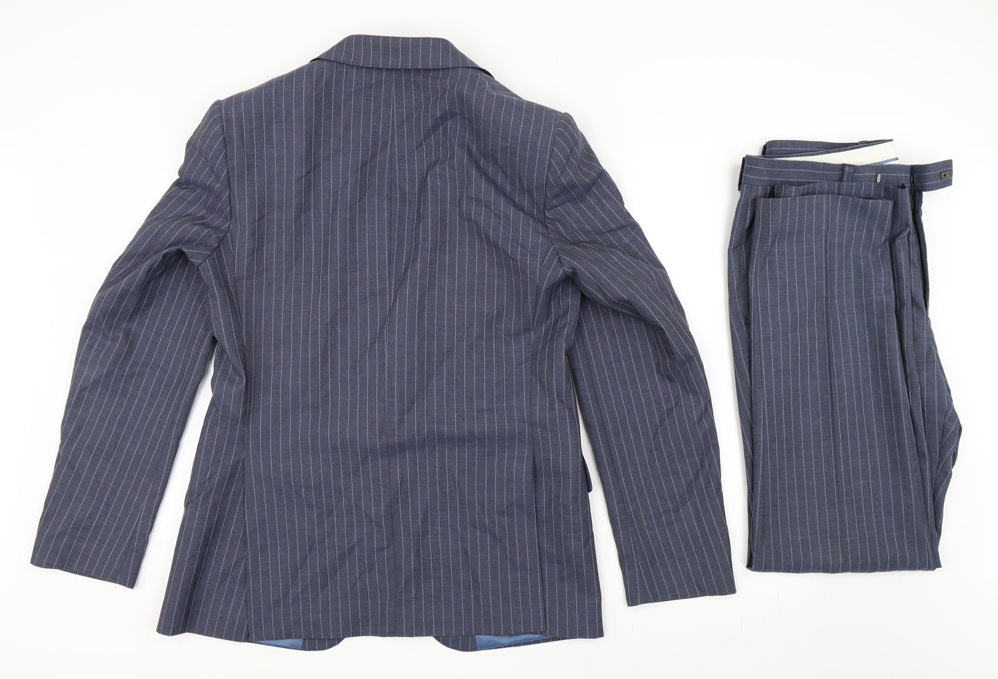 Marks and Spencer Mens Blue   2 Piece Suit Size 38 L31 in